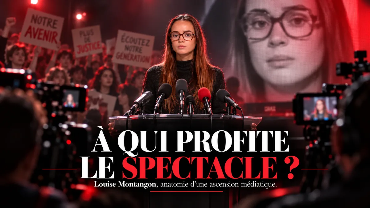 Louise Montangon : quand l’extrême droite se fabrique une étudiante modèle pour faire taire une jeunesse en colère