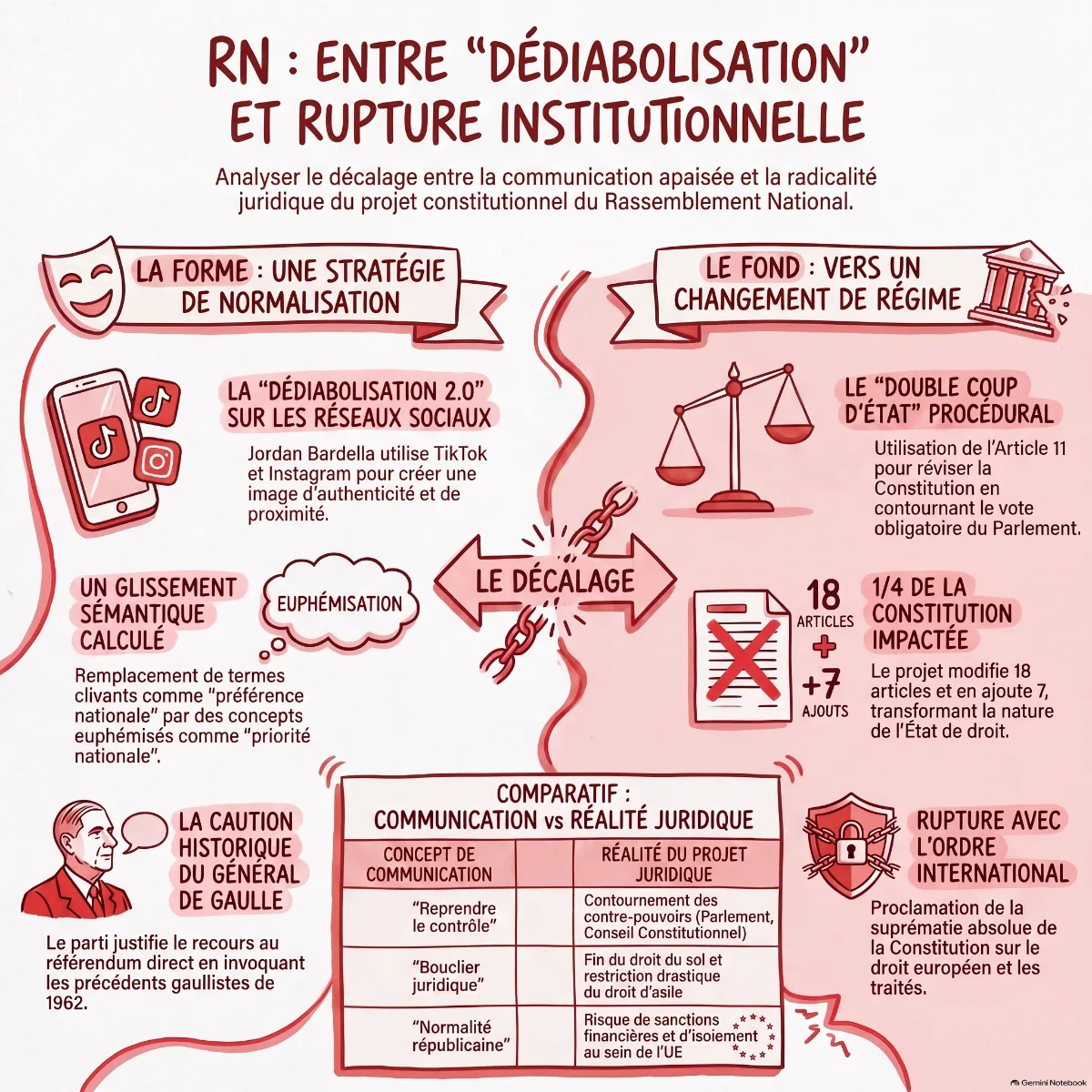 Schéma explicatif sur les dangers du RN