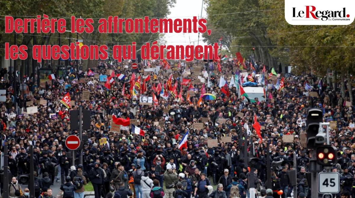 Manifestations du 24 octobre : quand le gouvernement préfère encadrer la colère plutôt que l'entendre !