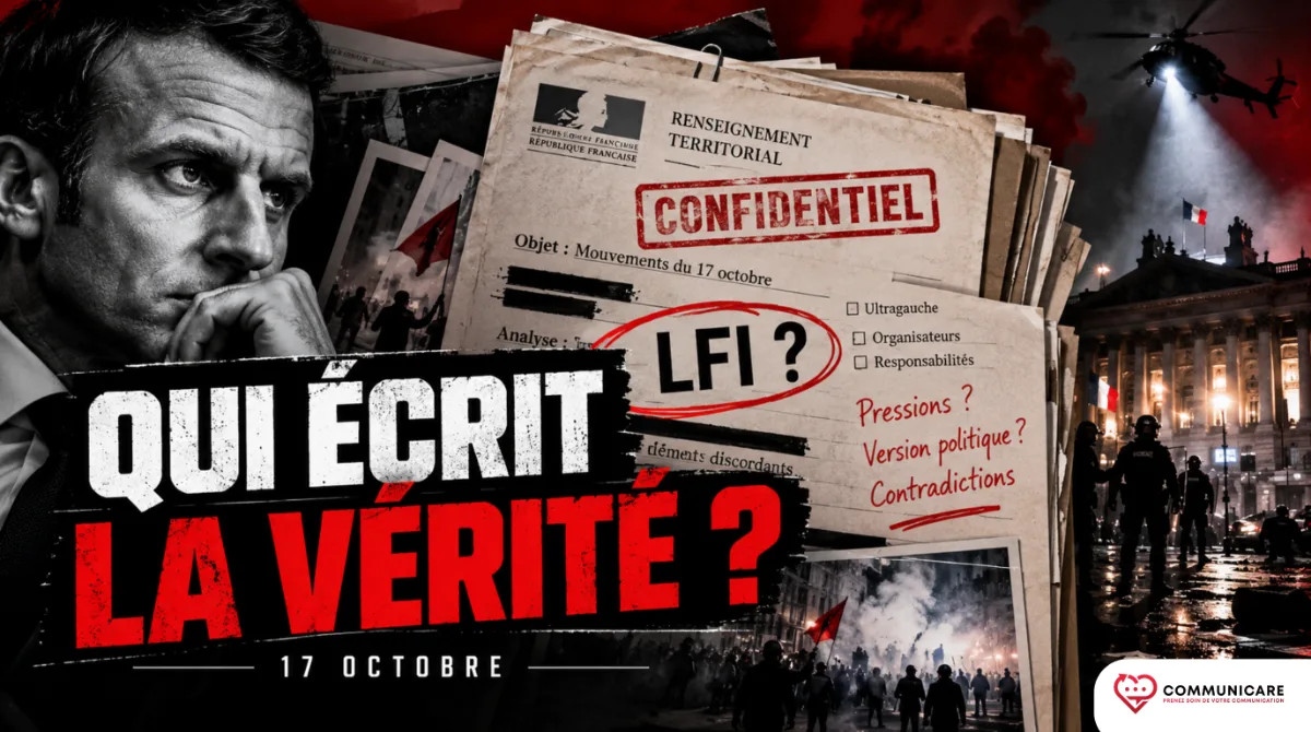 17 OCTOBRE : ET SI LE POUVOIR CHERCHAIT À FABRIQUER UN COUPABLE ?